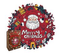Puzzle Natalizi per Bambini In legno, interattivi, da collezione e | Puzzle per bambini con Babbo Natale per Uomini Donne Ragazzi Ragazze Giovani Adolescenti Figlio Figlia Famiglia