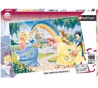 PUZZLE NATHAN 86708 Disney - 100 Pezzi in Cartone per Adulti