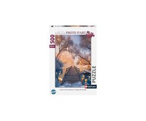 Puzzle Nathan Chemin des lanternes Diego Hernandez 500 pezzi - Nouvo