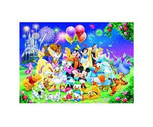 PUZZLE NATHAN La Famiglia Disney 70 x 50 cm 1000 pezzi