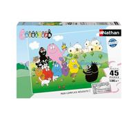 Puzzle Nathan Le monde des Barbapapa 45 pièces