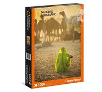 Puzzle: Indian Woman National Geographic - 1000 pz - Clementoni 39302