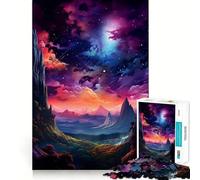 Puzzle Natura e Galassia per Ragazzi, 1000 Pezzi, Stimola la Memoria, Rilassante, Divertente, Montaggio, (38x52cm)