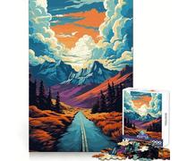 Puzzle "Natura Selvaggia per Adulti" da 1000 pezzi, esercizio per la mente, momento di relax, taglio di precisione, regalo di Natale ideale (50x75cm)
