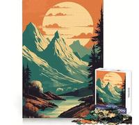 Puzzle Natural Secret per ragazzi, 1000 pezzi, per migliorare la memoria, calmare e rilassare, design classico da assemblare, (38x26cm)