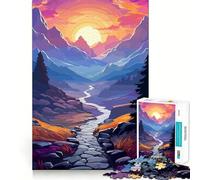 Puzzle naturalistico realistico per adulti, 1000 pezzi, stimola la memoria, divertente da assemblare, oggetto da collezione (38x52cm)
