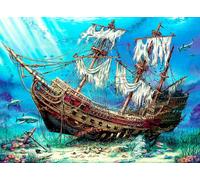 Puzzle nave naufragata 1500 pezzi