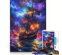Puzzle Navigando nel Cosmo per ragazzi, 1000 pezzi, gioco di logica, rilassante, taglio preciso, (38x26cm)