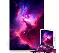 Puzzle Nebulosa Rosa per adulti, 1000 pezzi, gioco di logica, hobby silenzioso, taglio perfetto, regalo elegante (38x52cm)