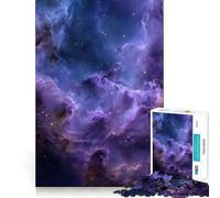 Puzzle Nebulosa Spazio con Stelle da 1000 Pezzi per Adolescenti: Rafforza la Memoria, Calma, Rilassa, Bordi Lisci, (50x75cm)