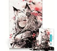 Puzzle Nekomimi giapponese da 1000 pezzi per adulti, gioco di logica e svago, bordi lisci, regalo perfetto (38x52cm)