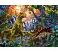 Puzzle Nel Regno dei Dinosauri XXL 100 pezzi