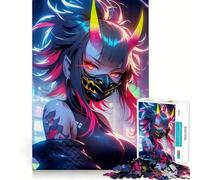 Puzzle Neon Demon da 1000 pezzi per adulti, gioco di logica e divertimento, bordi lisci, regalo perfetto (50x75cm)