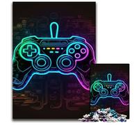Puzzle Neon Game da 1000 pezzi, decorazione fai da te, sfida mentale, per adulti, famiglia, regalo di festa 50x75cm/19,68x29,52 pollici