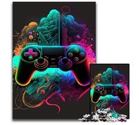 Puzzle Neon Game da 1000 pezzi per adulti, rompicapo impegnativo - Giocattolo rilassante per adolescenti 50x75CM/19,68x29,52 pollici
