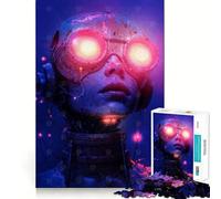 Puzzle Neon Grit da 1000 pezzi per adulti, gioco di abilità mentale, facile da assemblare, regalo stagionale (38x52cm)