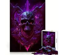 Puzzle Neon Inferno da 1000 pezzi per adolescenti, gioco di logica e abilità, divertimento condiviso, taglio preciso, decorazione murale (50x75cm)