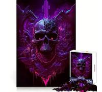 Puzzle Neon Inferno da 1000 pezzi per adolescenti, ideale per migliorare la memoria, rilassante e divertente, con un design elegante da assemblare (38x52cm)