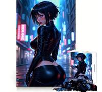 Puzzle Neon Noir Vigilante per adolescenti, 1000 pezzi, gioco per allenare la mente, rilassante, con immagini da assemblare, una piacevole sorpresa (38x26cm)