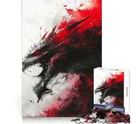 Puzzle Nidhogg Drago Vichingo per Ragazzi, 1000 Pezzi, Gioco Intelligente e Rilassante, Montaggio Modello, Regalo Perfetto (50x75cm)