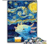 Puzzle Night Sky Salamander per adulti e ragazzi, 2000 pezzi, attività divertenti per la famiglia a casa, regalo di compleanno, regali da viaggio (70x100cm)