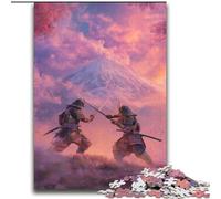 Puzzle Ninja ai piedi del Monte Fuji per adolescenti, 2000 pezzi, giochi educativi, decorazione per la casa, adatto per la decorazione della scrivania (70x100cm)