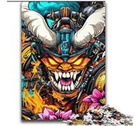Puzzle Ninja giapponesi per adulti e adolescenti, perfetti per le serate di gioco, giocattolo colorato da regalare a casa (70x100cm)
