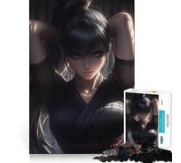 Puzzle Ninja Girl Kunoichi Focus da 1000 pezzi per adolescenti, gioco di abilità e ragionamento, momento di serenità, taglio preciso, (38x52cm)