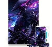 Puzzle Ninja Samurai Galaxy da 1000 pezzi per adulti, regalo, stimola la memoria, rilassa la mente, taglio premium, sorpresa calda (50x75cm)