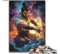 Puzzle Ninja Warrior per adulti e adolescenti, per età pari o superiore a 14 anni, gioco di Natale antistress, regalo per donne (70x100cm)