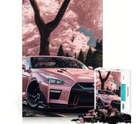 Puzzle Nissan S Silvia Sakura da 1000 pezzi per adolescenti, puzzle che stimola la memoria, gioco rilassante, bordi netti, regalo premium (38x26cm)