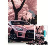 Puzzle Nissan S Silvia Sakura da 1000 pezzi per adulti, gioco cognitivo per momenti di condivisione, assemblaggio di modelli, oggetto ideale per i desideri di Babbo Natale (50x75cm)