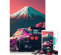 Puzzle Nissan S Silvia Sakura da 1000 pezzi per adulti, gioco di logica e divertimento da assemblare, design elegante e raffinato (50x75cm)