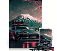 Puzzle Nissan S Silvia Sakura per adulti, 1000 pezzi, rompicapo rilassante, assemblaggio immagini, regalo di Natale (38x26cm)