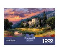 Puzzle Nordic Scenery, Artistic Style, 1000 Elementi 70x50cm/1000pcs, Collezione D'arte, Qualità Premium, Per Adulti E Bambini Da 12 Anni | Intrattenimento Creativo