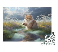 Puzzle Norwegian Forest Cat 1000 Pezzi Per Adulti E Ragazzi, Gioco Per Tutta La Famiglia, Gioco Educativo Puzzles, Idea Regalo 70x50cm/1000pcs