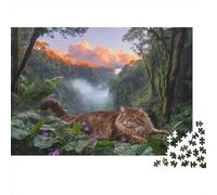 Puzzle Norwegian Forest Cat 1000 Pezzi Per Adulti E Ragazzi, Gioco Per Tutta La Famiglia, Gioco Educativo Rompicapo, Regalo Originale 38x26cm/1000pcs