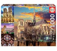 Puzzle Notre Dame collage 1000 pezzi