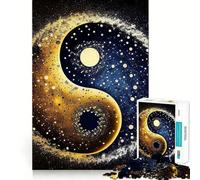 Puzzle Notte e Mattino da 1000 pezzi per adulti, gioco di logica, ideale per tutta la famiglia, con bordo premium e una piacevole sorpresa (50x75cm)