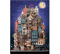 AnaTolian - Puzzle Notte stellata di Amsterdam - 1000 Pezzi