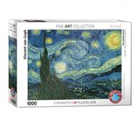 Puzzle - Notte Stellata Di Vincent Van Gogh - 1000 Pezzi
