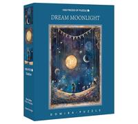 Puzzle Notte Stellata | Dimensioni 70 X 51 Cm Decorazione Romantica per la Casa | Rompicapo Notte Stellata | per Bambini Adulti Famiglia Uffici Situazioni Sociali Scuola Aula Scrivania Festa