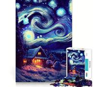 Puzzle "Notte stellata - Universo" da 1000 pezzi per adulti, gioco intelligente per interni, taglio preciso, regalo perfetto 50x75cm