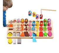 Puzzle Numeri In Legno: Puzzle Di Apprendimento Interattivo per Bambini, Perfeziona Il Conteggio E La Matematica Di Base | Costruzioni In Legno, Numeri Luminosi Pa