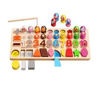 Puzzle Numerico In Legno,Giocattolo Educativo Precoce in Legno - Selettore Forme Educativo,Per Bambini Homeschooling Scuola Serate in Famiglia Educatori Attività di Gruppo per