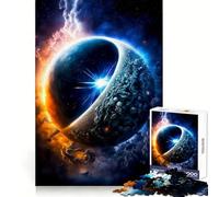 Puzzle Nuvole Blu da 1000 pezzi per adolescenti, rompicapo, svago e divertimento, con chiusura a scatto, regalo festivo (50x75cm)