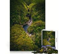 Puzzle "Oasi Serena" da 1000 pezzi per adolescenti, gioco di logica, leggero, rilassante, taglio liscio, decorazione da parete (38x52cm)