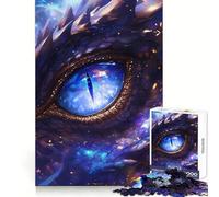 Puzzle "Occhio di Drago Cosmico dell'Universo" per adolescenti, 1000 pezzi, allenamento mentale, svago tranquillo, taglio uniforme, regalo di Natale unico (50x75cm)