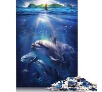 Puzzle Ocean Harmony, giocattoli di decompressione, puzzle rettangolare in carta per bambini e adulti dai 12 anni in su, regali di Natale 1000 pezzi (75x50 cm)