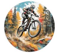 Puzzle Off Road Mountain Biking 1000 Pezzi in Cartone Per Principianti Gioco Da Interno Puzzles Extreme Sports Regalo Per Bambini 1000pcs (67.5x67.5cm)